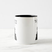 Shakespeare Funny Zitat Zweifarbige Tasse (Mittel)