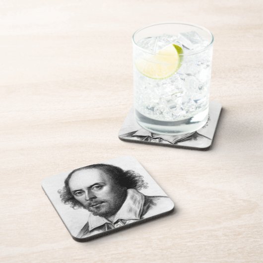 Shakespeare Getränkeküste Untersetzer (Rechte Seite)