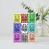 Shakespeare got? Get Shakespeare Postkarte (Stehend Vorderseite)