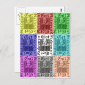 Shakespeare got? Get Shakespeare Postkarte (Vorne/Hinten)
