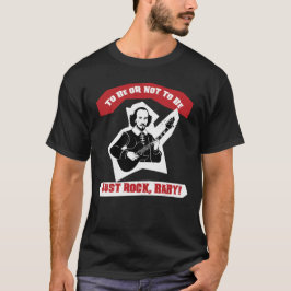 Shakespeare Guitar Rock Zitat T-Shirt