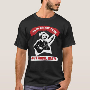 Shakespeare Guitar Rock Zitat T-Shirt