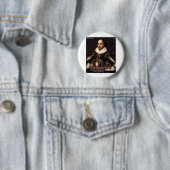 Shakespeare Halloween "Hölle-Ansteckung" Zitatgesc Button (Beispiel)