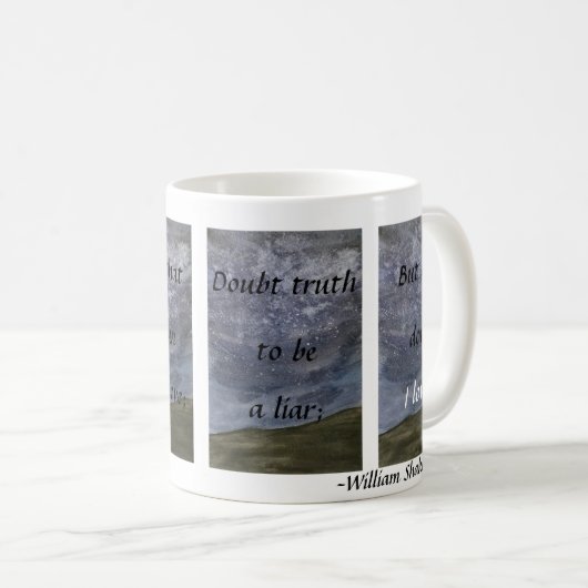 Shakespeare Hamlet Quote Tasse (VorderseiteRechts)