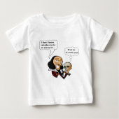 Shakespeare Hamlet, Sein oder Nichtsein Baby T-shirt (Vorderseite)