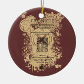 Shakespeare Henry V Quarto-vorderes Stück Keramik Ornament (Vorne)