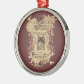 Shakespeare Henry V Quarto-vorderes Stück Ornament Aus Metall (Links)