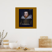 Shakespeare "Himmlische Liebe" Plakatdrucke Poster (Küche)