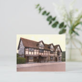 Shakespeare House Postkarte (Stehend Vorderseite)