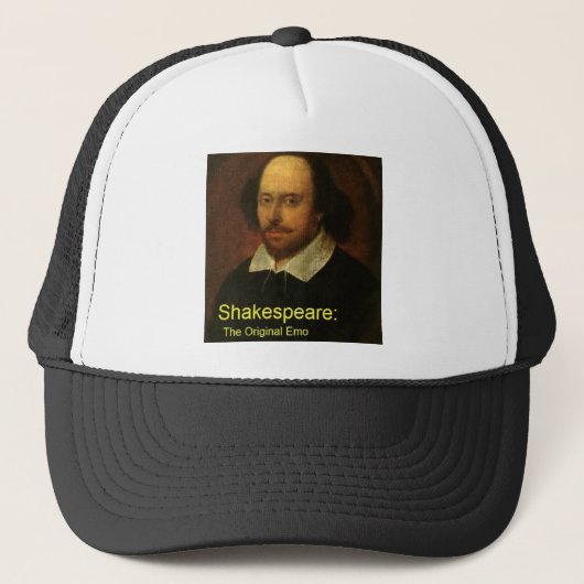 Shakespeare-Hut Truckerkappe (Vorderseite)