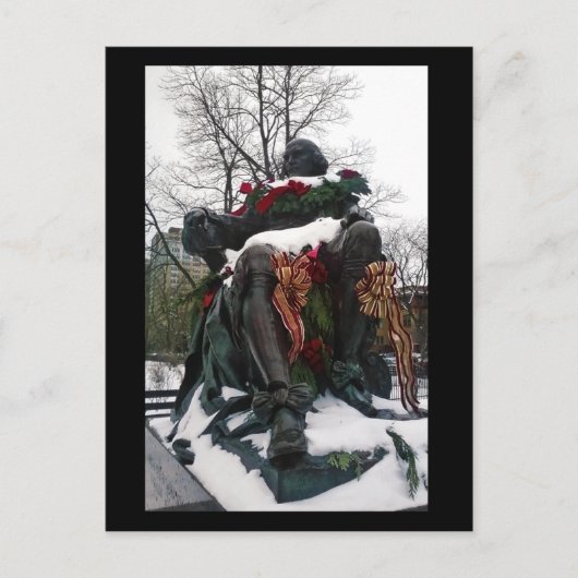 Shakespeare im Winter Postkarte (Vorderseite)