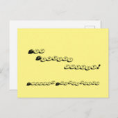 Shakespeare Insult Postcard Postkarte (Vorne/Hinten)