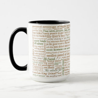 Shakespeare Insults Collection Tasse
