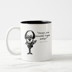 Shakespeare Insults - henry iv2 Zweifarbige Tasse