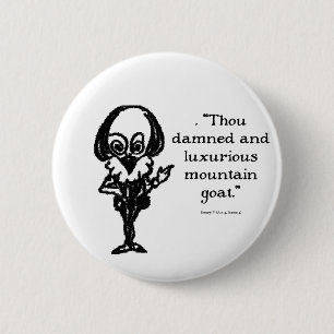 Shakespeare Insults Henry V Button