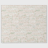 Shakespeare Insultsammlung Geschenkpapier (Flach)