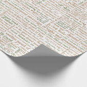 Shakespeare Insultsammlung Geschenkpapier (Ecke)