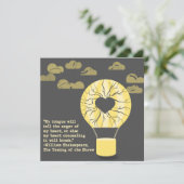 Shakespeare-Karte Feiertagskarte (Stehend Vorderseite)