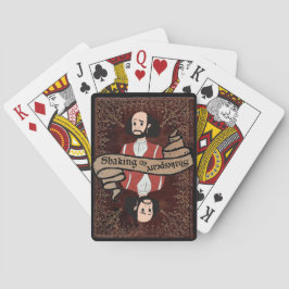 Shakespeare-Karten aufschütteln Spielkarten