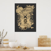 Shakespeare King Lear Quarto Front Piece Poster (Küche)