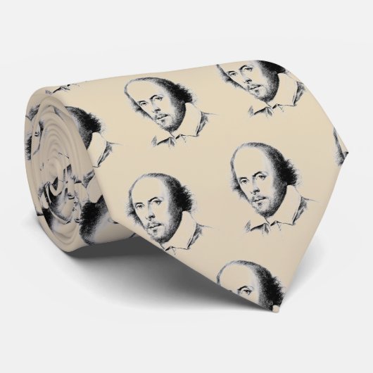 Shakespeare Krawatte (Gerollt)