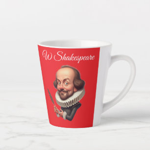 Shakespeare Latte Tasse