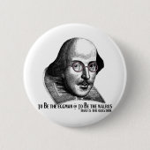 Shakespeare Lennon II Button (Vorderseite)