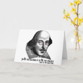 Shakespeare Lennon II Karte (Gelbe Blume)