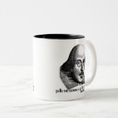 Shakespeare Lennon II Zweifarbige Tasse (VorderseiteRechts)