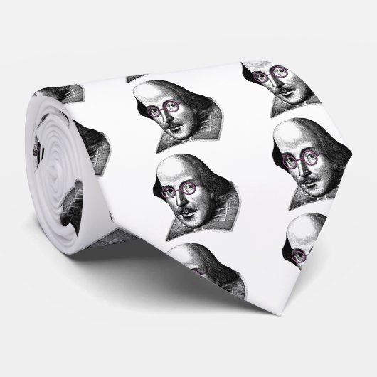 Shakespeare Lennon Krawatte (Gerollt)