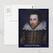 Shakespeare-Liebe/endlose Angebotskarten usw. Postkarte (Vorne/Hinten)