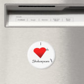Shakespeare-Liebe Magnet (In Situ (Geschirrspüler))