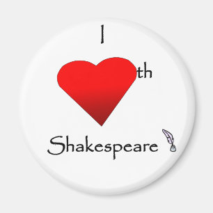 Shakespeare-Liebe Magnet