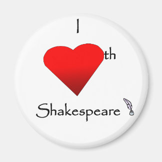 Shakespeare-Liebe Magnet