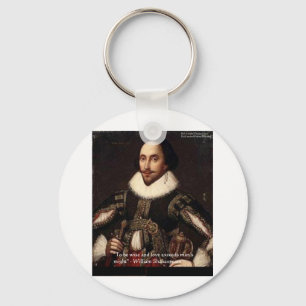 Shakespeare "Liebe/Might" Preisgeschenke & Karten  Schlüsselanhänger