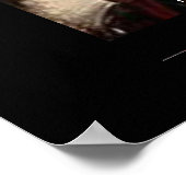 Shakespeare "Liebe/Might" Zitatposter Poster (Ecke)