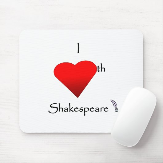 Shakespeare-Liebe Mousepad (Mit Mouse)