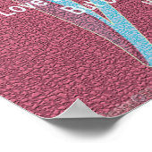 Shakespeare Liebe Sonnet 116 Gedicht Zitat Poster (Ecke)