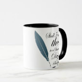 Shakespeare-Liebe zitiert Liebhaber-Geschenk Tasse (VorderseiteRechts)
