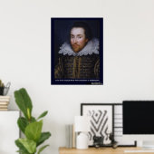 Shakespeare Liebe zu Junge Liebe Zitat Poster (Heimbüro)