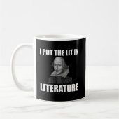 Shakespeare-Literatur-Fan lustig Kaffeetasse (Links)