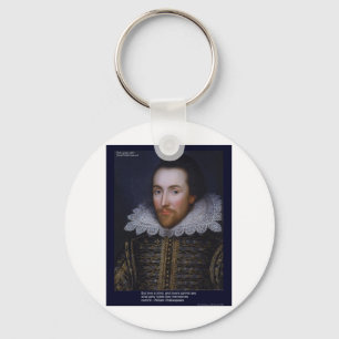 Shakespeare Love/Blind Zitat Auf Geschenkkarten Ta Schlüsselanhänger