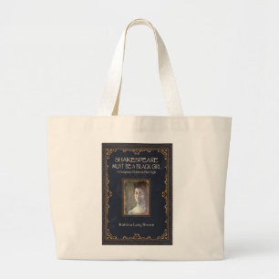 Shakespeare muss ein Black Girl Tote Bag sein Jumbo Stoffbeutel