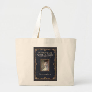Shakespeare muss ein Black Girl Tote Bag sein Jumbo Stoffbeutel