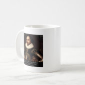 Shakespeare "O Powerful Liebe" Zitat Geschenke T-S Kaffeetasse (Vorderseite Links)