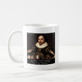 Shakespeare "O Powerful Liebe" Zitat Geschenke T-S Kaffeetasse (Links)