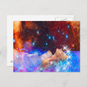 Shakespeare-Ophelie Postkarte (Vorne/Hinten)