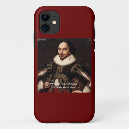 Shakespeare "Past/Prolog" iPhone 5 Fall Case-Mate iPhone Hülle (Rückseite)