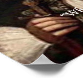 Shakespeare & "Past/Prolog" Quote Poster (Ecke)