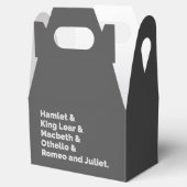 Shakespeare Plays I Geschenkschachtel (Geöffnet)